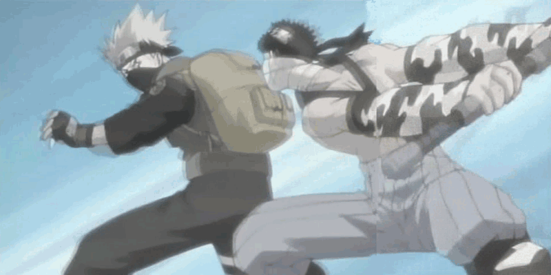 Kakashi Vs Zabuza Tumblr